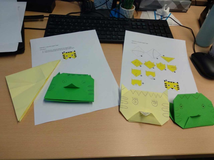 Procedure origami tigers for cluster owners